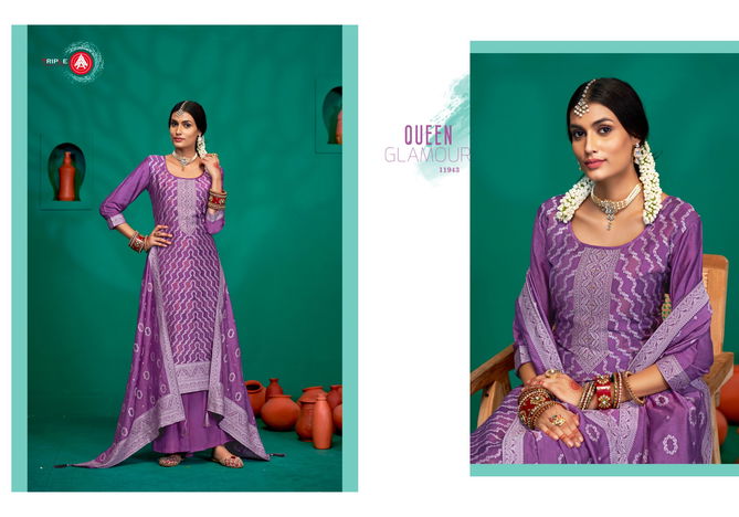 Chamak By Triple Aaa Viscose Muslin Designer Dress Material Wholesale Price In Surat